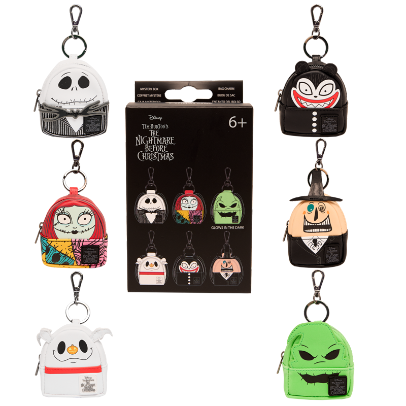 The Nightmare Before Christmas Cosplay Mystery Mini Backpack Keychain Charm, , hi-res view 1