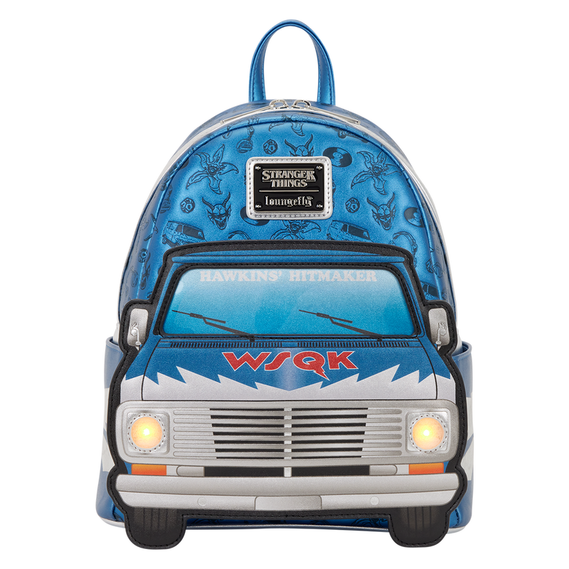 Stranger Things 5 Exclusive WSQK Van Light-Up Mini Backpack, , hi-res view 5