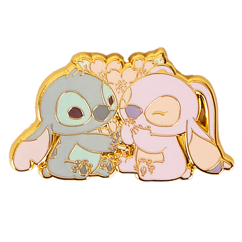 Stitch & Angel Cherry Blossom Mystery Box Pin, , hi-res view 7