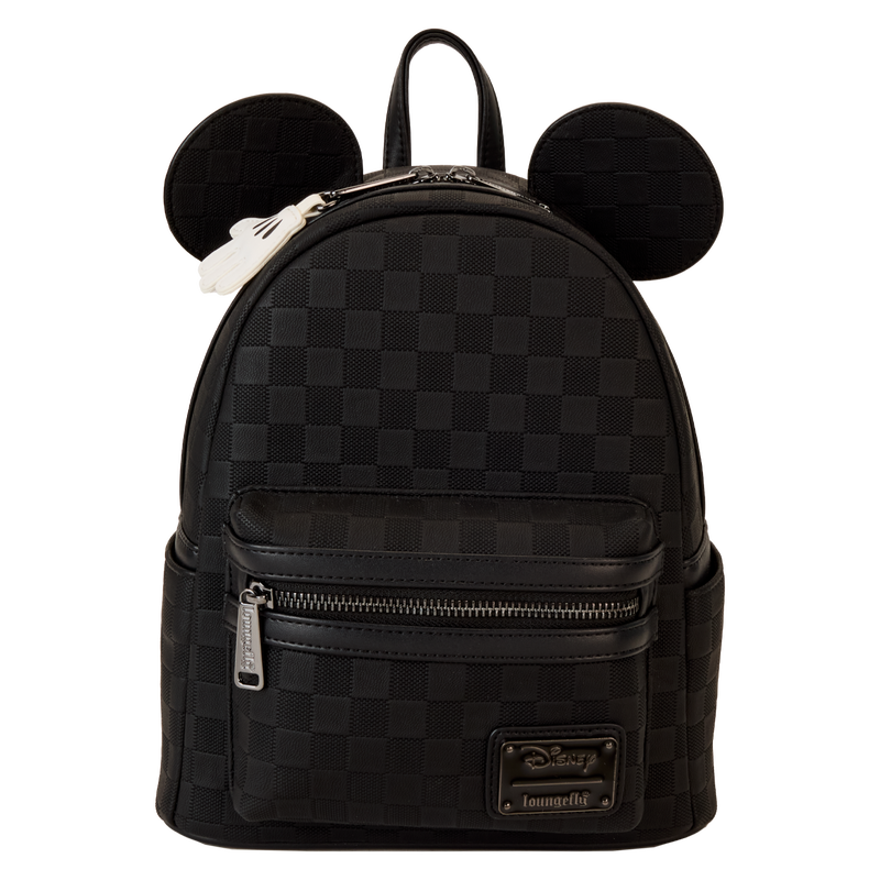 Mickey Mouse Checkered Texture Mini Backpack, , hi-res view 1
