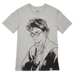 Harry Potter Sketch Unisex Tee, , hi-res view 1