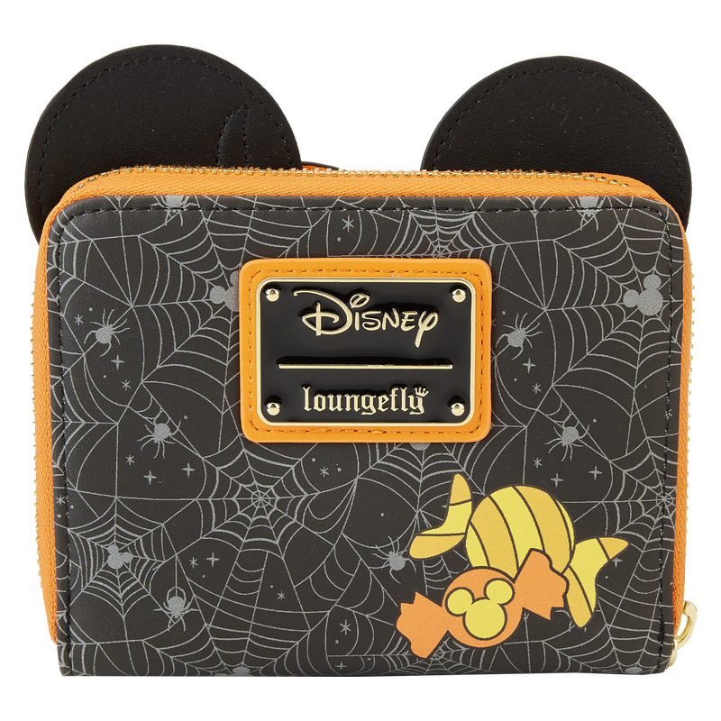 Mickey Mouse Pumpkin Zip Around Wallet, , hi-res view 7