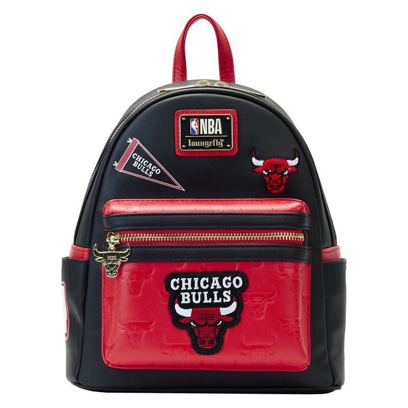 NBA Chicago Bulls Patch Icons Mini Backpack, , hi-res image number 1