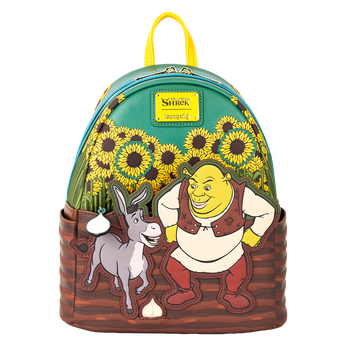 Shrek & Donkey Sunflower Field Mini Backpack, Image 1