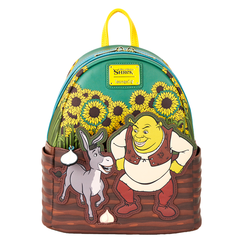 Shrek & Donkey Sunflower Field Mini Backpack, , hi-res view 1