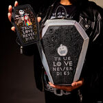 NYCC Limited Edition The Nightmare Before Christmas Jack & Sally Figural Coffin Mini Backpack, , hi-res view 4