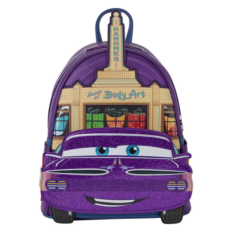 D23 Exclusive Cars Ramone Cosplay Light-Up Glow Mini Backpack, , hi-res view 1
