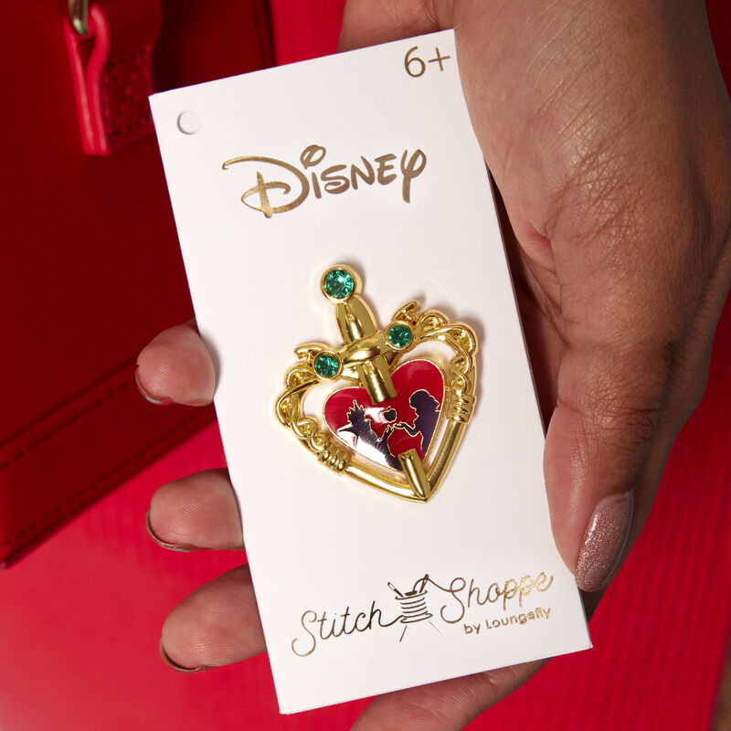 Stitch Shoppe Snow White Exclusive Evil Queen Heart Box Figural Crossbody Bag, , hi-res view 4