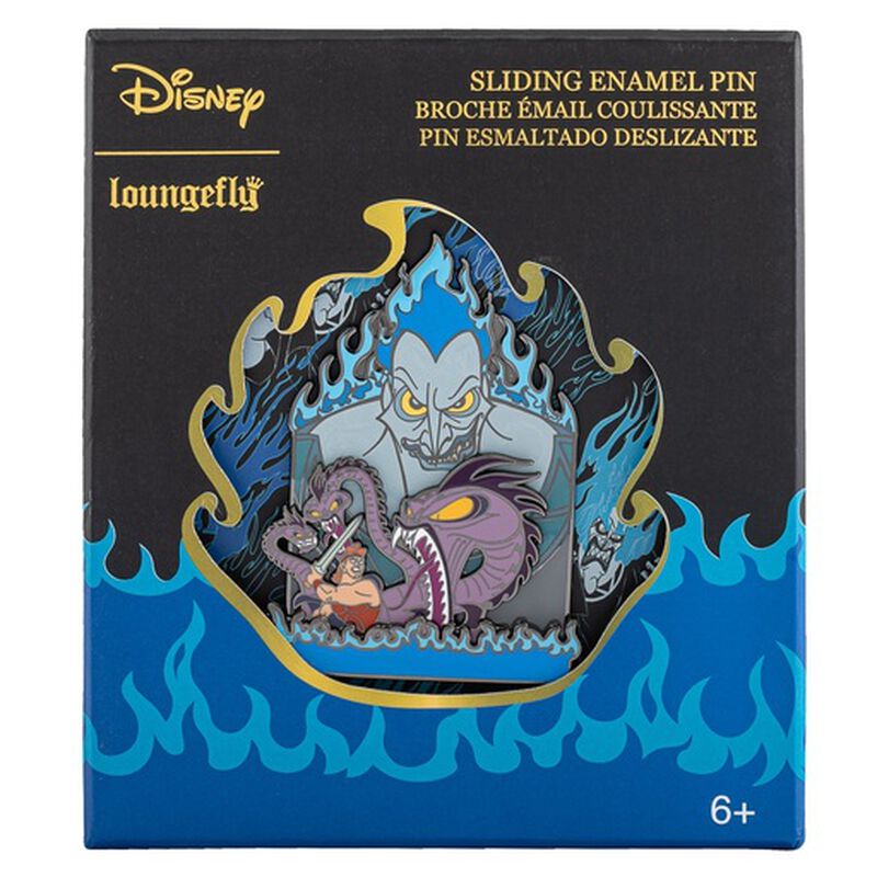 Disney Hercules Hades Collector Box Sliding Enamel Pin, , hi-res view 1