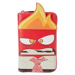 Inside Out Exclusive Anger Cosplay Glow Zip Around Wallet, , hi-res view 1