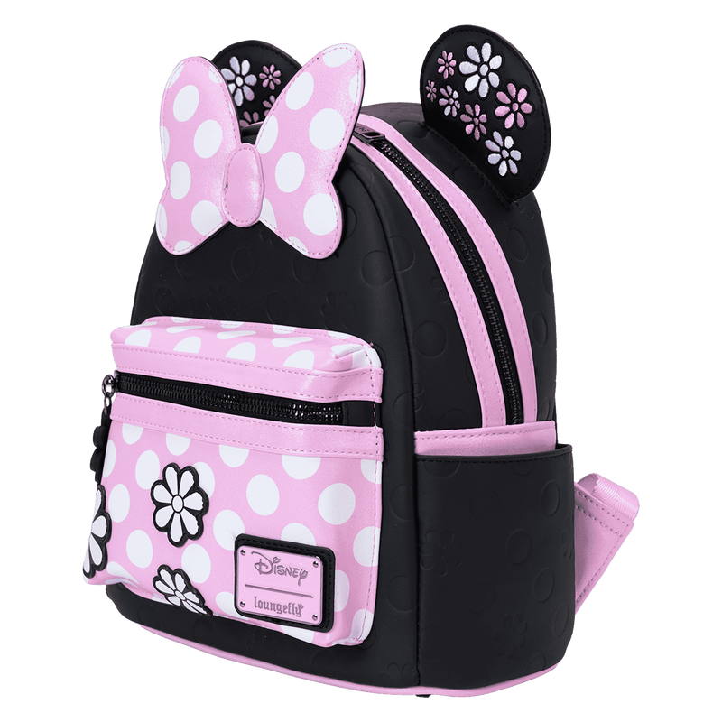 Minnie Mouse Floral Rock The Dots Mini Backpack, , hi-res view 3