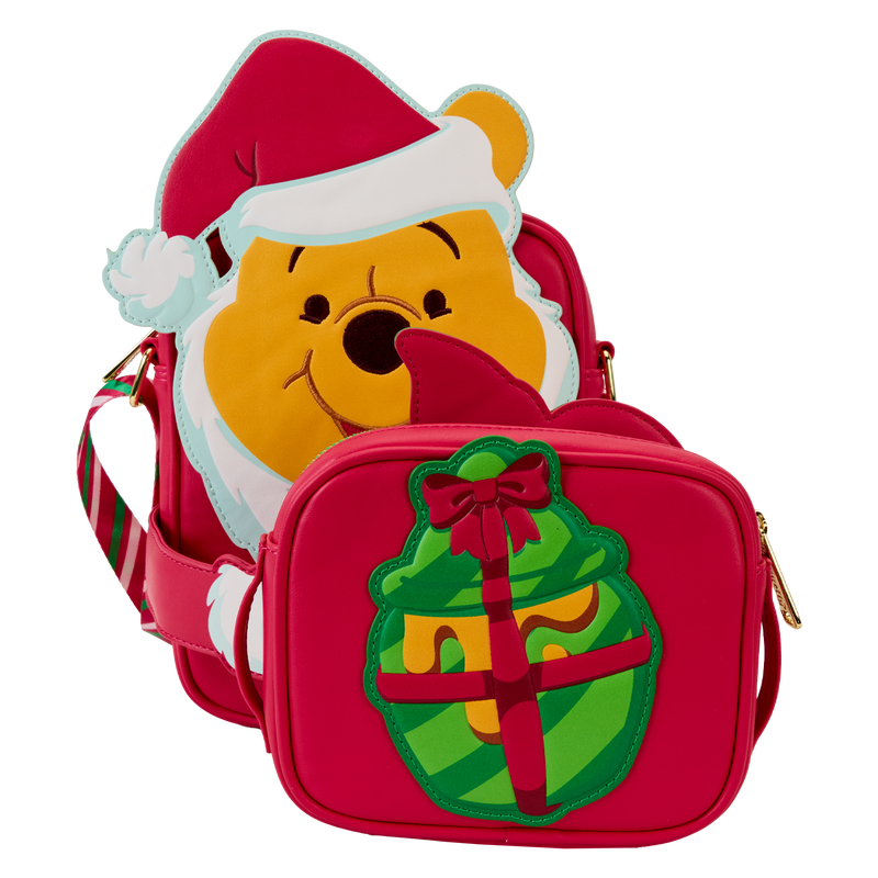 Winnie The Pooh & Piglet Santa Crossbuddies&reg; Cosplay Crossbody Bag With Coin Bag, , hi-res view 4