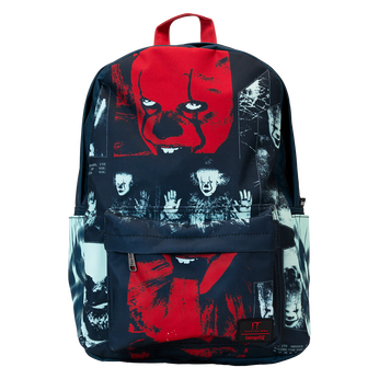 I Heart Horror It Pennywise Glow Nylon Full-Size Backpack, Image 1