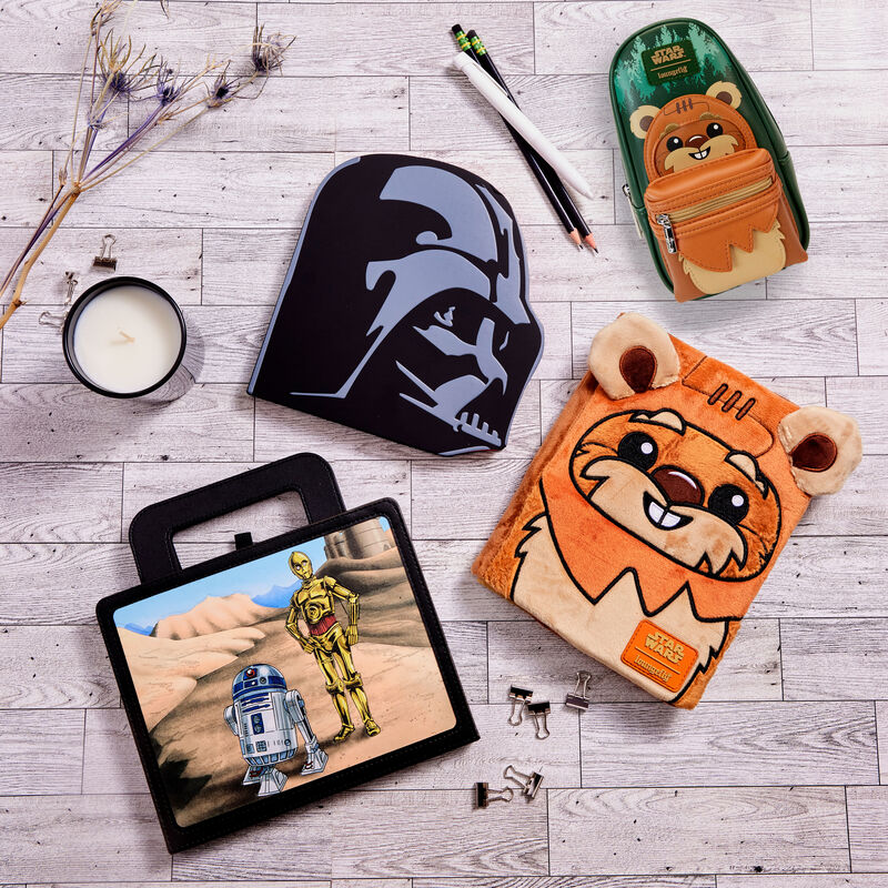Star Wars: Return Of The Jedi Ewok Cosplay Plush Refillable Stationery Journal, , hi-res view 3