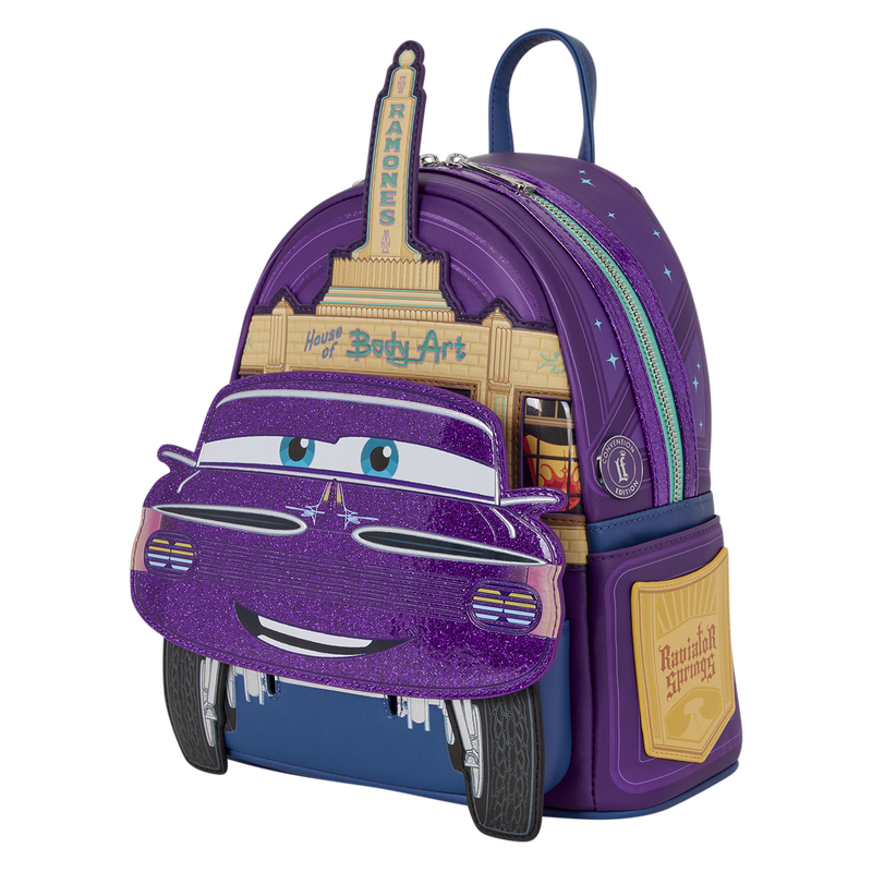 D23 Exclusive Cars Ramone Cosplay Light-Up Glow Mini Backpack, , hi-res view 6
