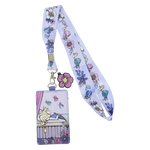 Sleeping Beauty 65th Anniversary Floral Scene Lanyard With Card Holder, , hi-res view 1