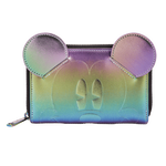 Mickey Mouse Exclusive Oil Slick Iridescent Cosplay Zip Around Wallet, , hi-res view 1