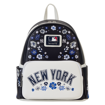 MLB New York Yankees Floral Mini Backpack, Image 1