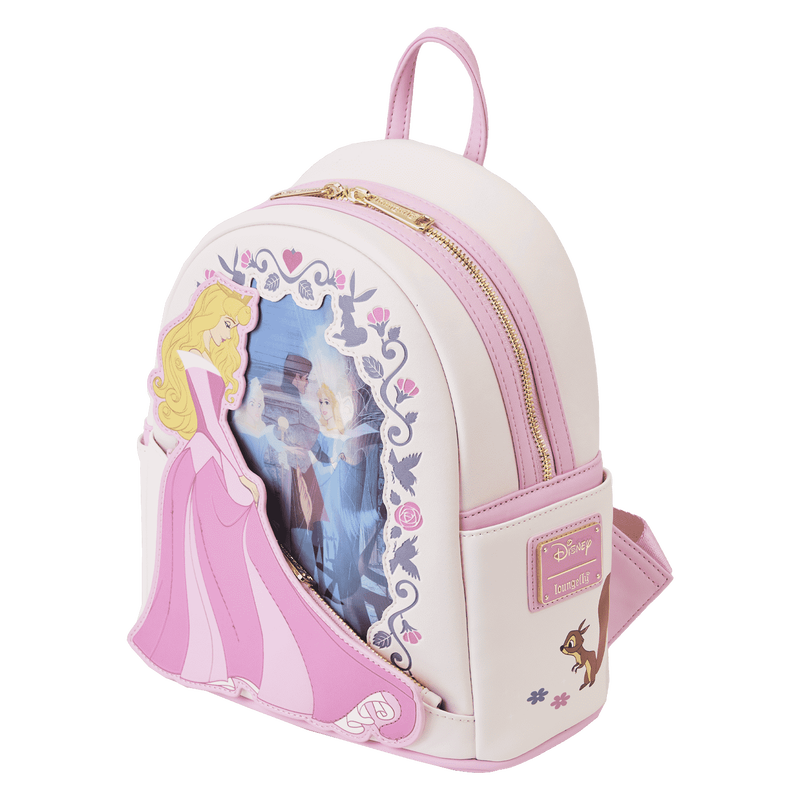 Sleeping Beauty Princess Lenticular Mini Backpack, , hi-res view 2