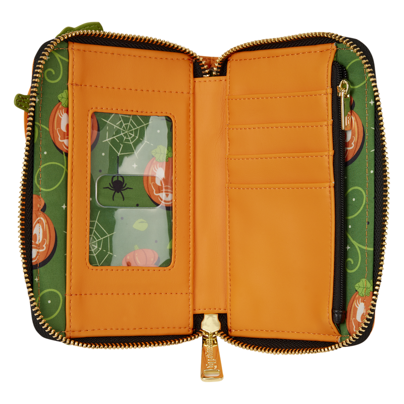 Donald & Daisy Jack-o'-Lantern Exclusive Glow Zip Around Wallet, , hi-res view 5