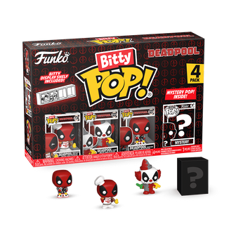 Bitty Pop! Deadpool 4-Pack Series 1, Image 1