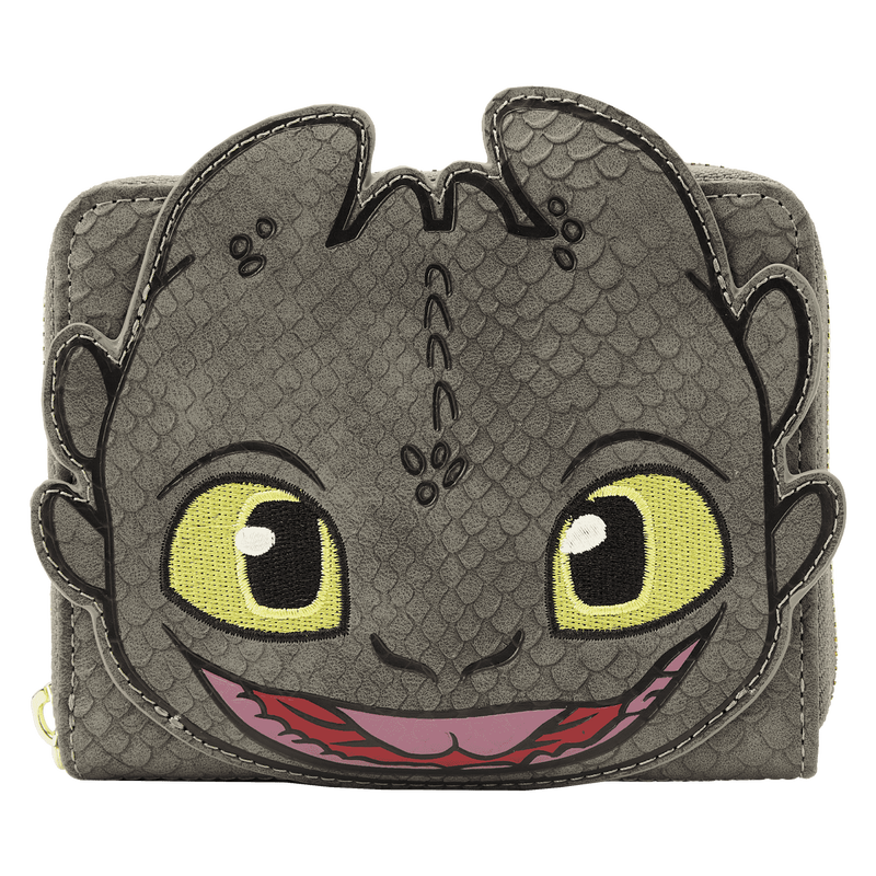 How to Train Your Dragon Toothless Cosplay Zip Around Wallet, , hi-res view 1