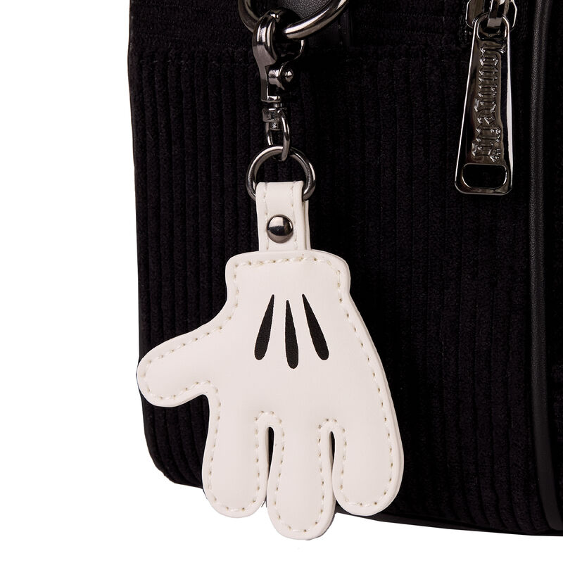 Mickey Mouse Classic Corduroy Convertible Mini Backpack & Crossbody Bag, , hi-res view 4
