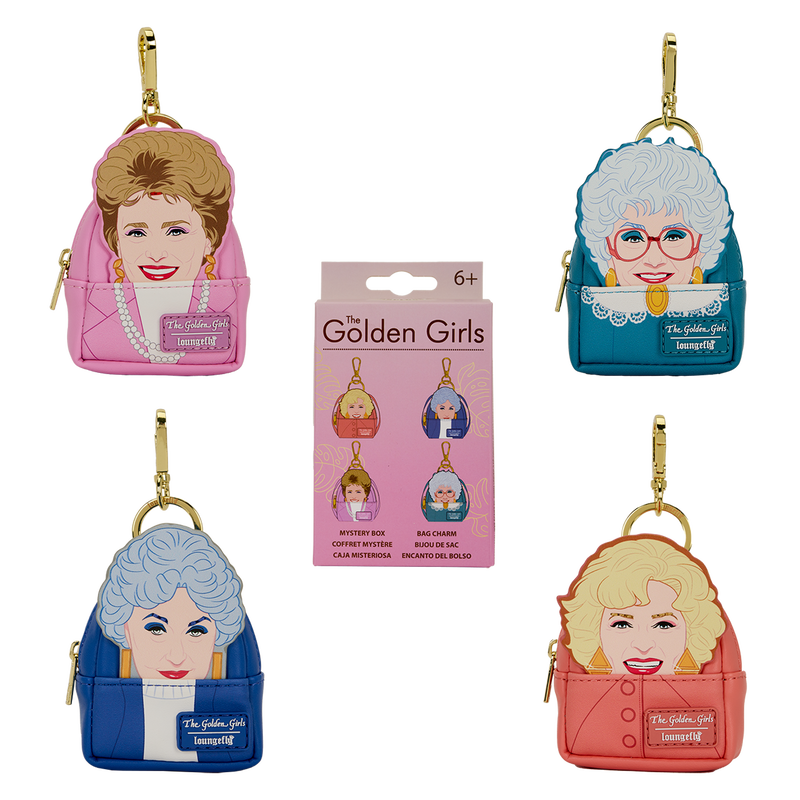 The Golden Girls Mystery Mini Backpack Keychain Charm, , hi-res view 1