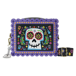 Coco Miguel Calavera Floral Skull Crossbody Bag, , hi-res view 1