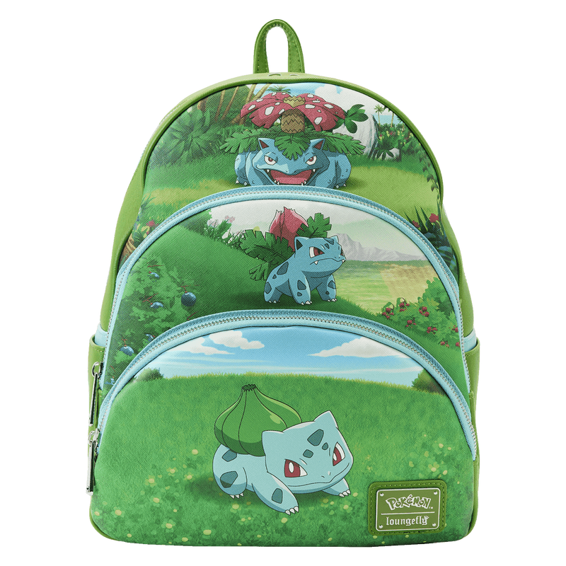 Pokémon Bulbasaur Evolutions Triple Pocket Backpack, , hi-res view 1