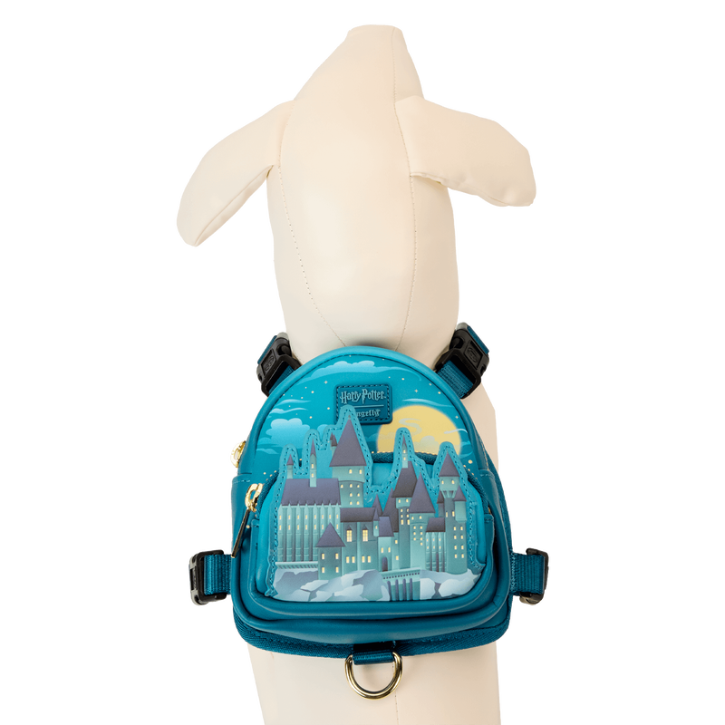 Harry Potter Hogwarts Castle Glow Mini Backpack Dog Harness, , hi-res view 8