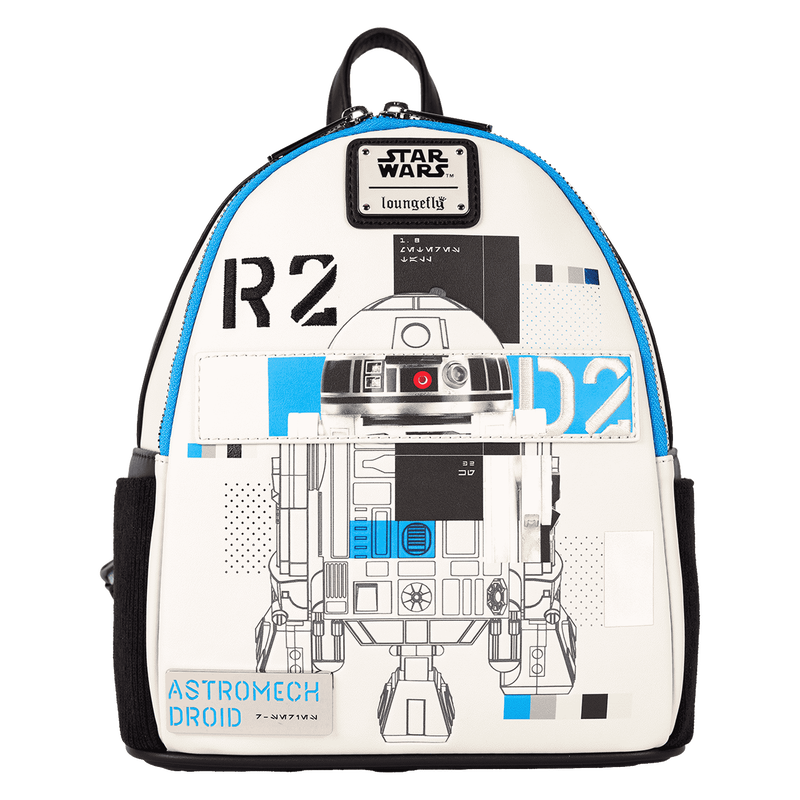 Star Wars: The Power of the Force R2-D2 Astromech Droid Light Up Mini Backpack, , hi-res view 1