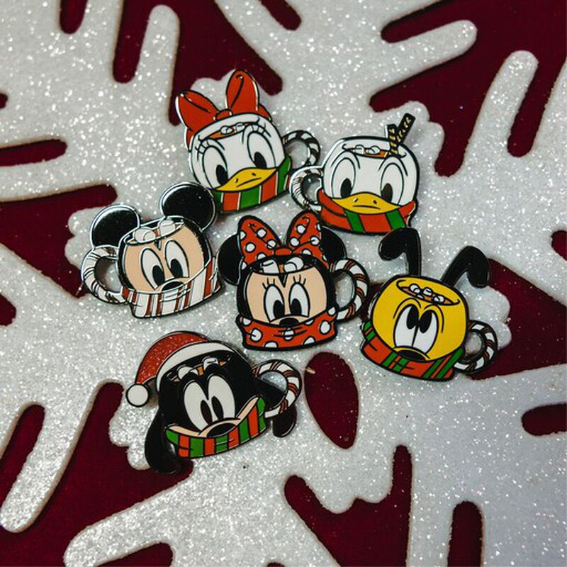 Mickey & Friends Hot Cocoa Blind Box Pins, , hi-res image number 2