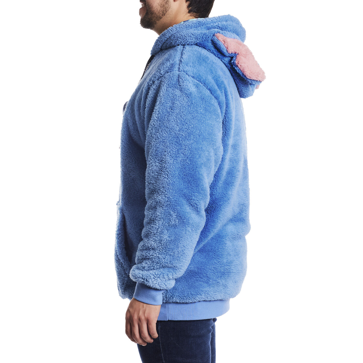 Buy Stitch Plush Sherpa Cosplay Unisex Hoodie at Loungefly