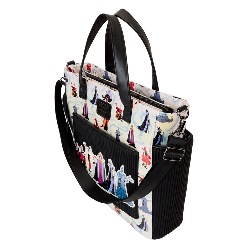 Disney Villains Iridescent All-Over Print Convertible Backpack & Tote Crossbody Bag, , hi-res view 4