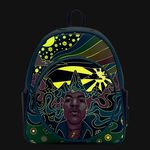 Jimi Hendrix Psychedelic Glow Landscape Zip Mini Backpack, , hi-res image number 2