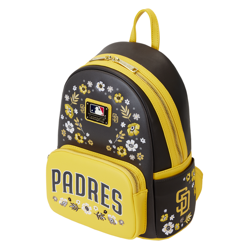 MLB San Diego Padres Floral Mini Backpack, , hi-res view 4