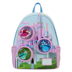 Sleeping Beauty Castle Three Good Fairies Stained Glass Mini Backpack, , hi-res view 1