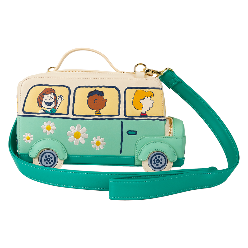 Peanuts Gang Road Trip Bus Light Up Figural Crossbody Bag, , hi-res view 10