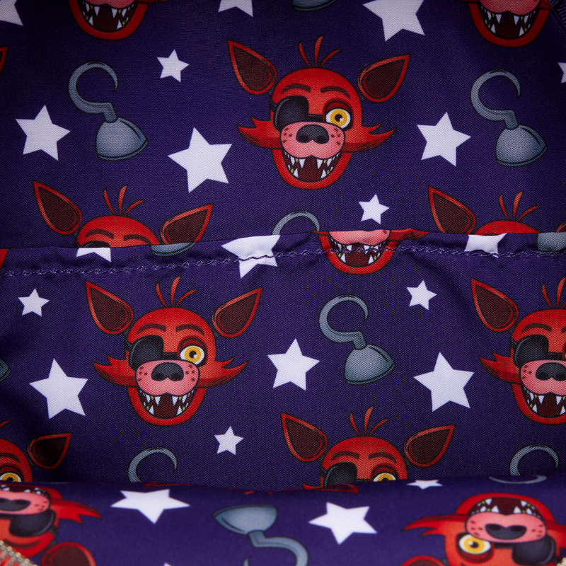 NYCC Limited Edition Five Nights At Freddy's Foxy Cosplay Lenticular Mini Backpack, , hi-res view 5