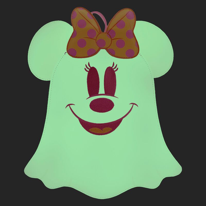 Pastel Ghost Minnie Mouse Glow-in-the-Dark Mini Backpack, , hi-res image number 3