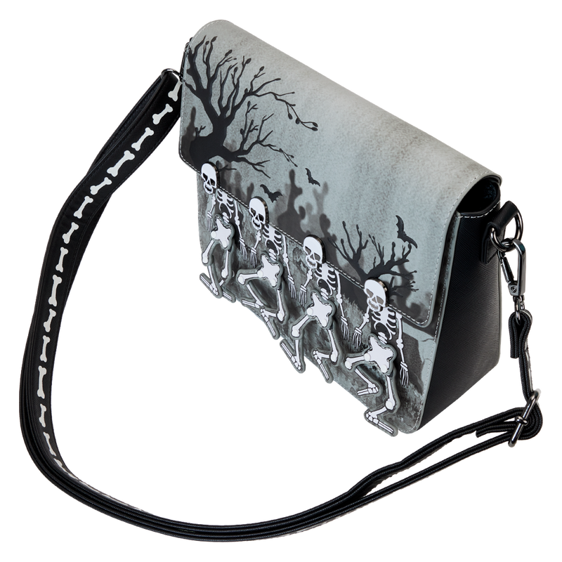 The Skeleton Dance 95th Anniversary Glow Crossbody Bag, , hi-res view 5