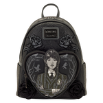 Wednesday Black Roses Mini Backpack, , hi-res view 1