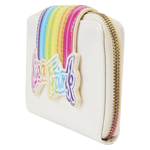 Lisa Frank Rainbow Logo Zip Around Wallet, , hi-res view 3