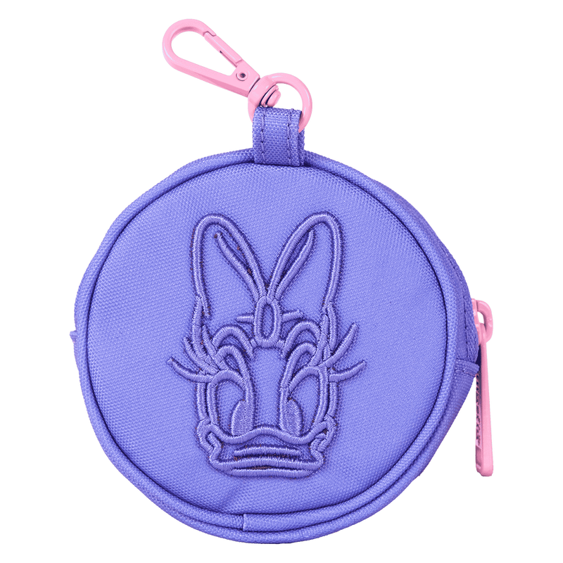 Daisy Duck 85th Anniversary Nylon Sling Crossbody Bag with Coin Bag, , hi-res view 8