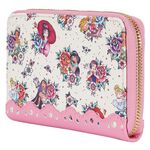 Disney Princess Floral Tattoo Zip Around Wallet, , hi-res view 5