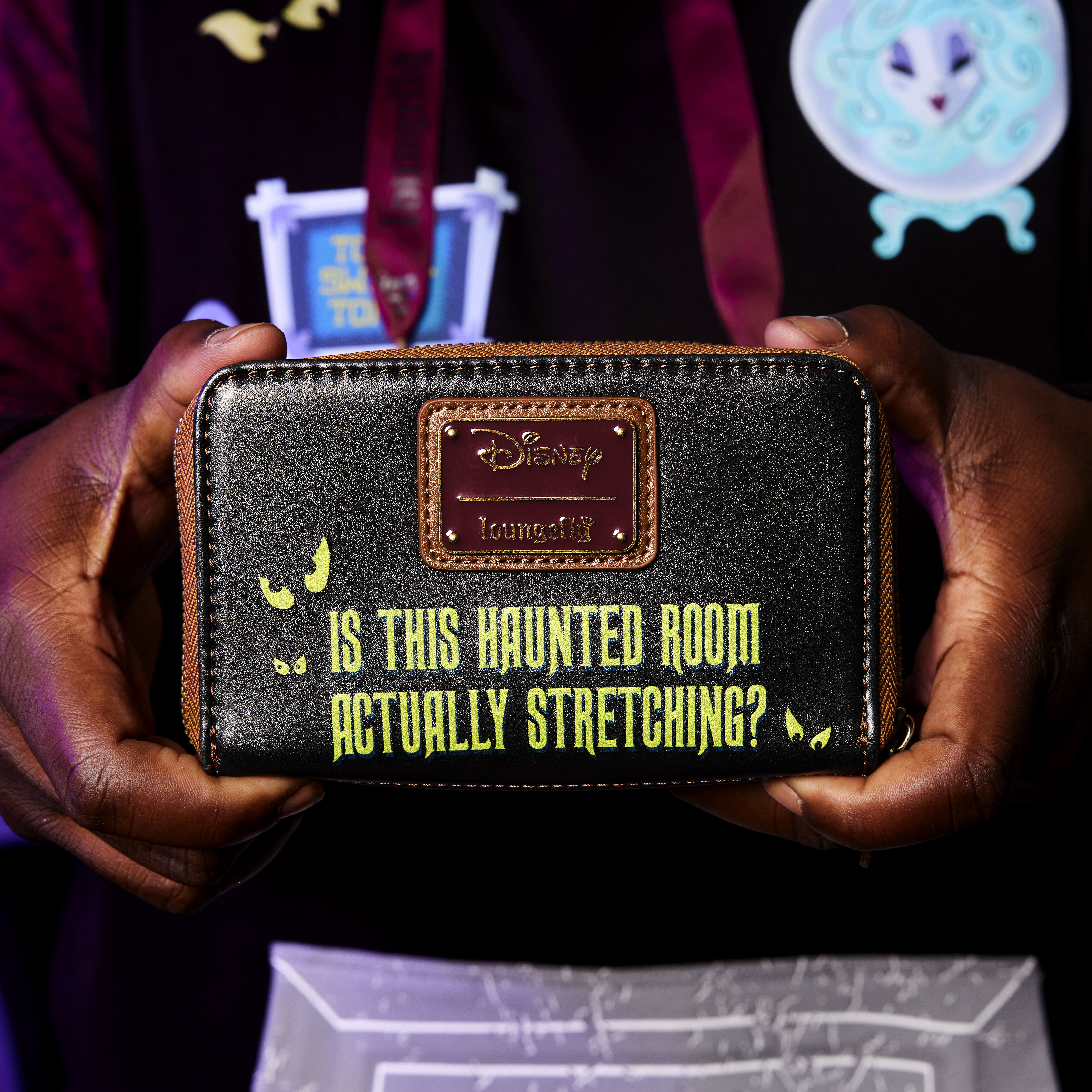 Haunted mansion wallpaper wallet by outlet loungefly