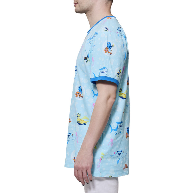 Finding Nemo 20th Anniversary Bubbles Unisex Ringer Tee, , hi-res image number 2