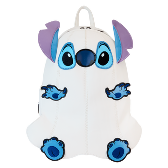 Stitch Ghost Costume Figural Glow Mini Backpack, Image 1