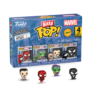 Bitty Pop! Spider-Man 4-Pack Series 1, Image 1